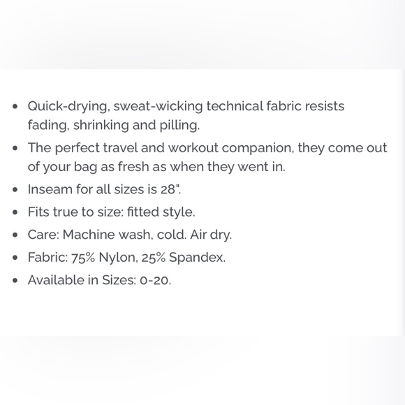 ZYIA Active Black Brilliant Hi-rise Legging 28" - Picture 9 of 9